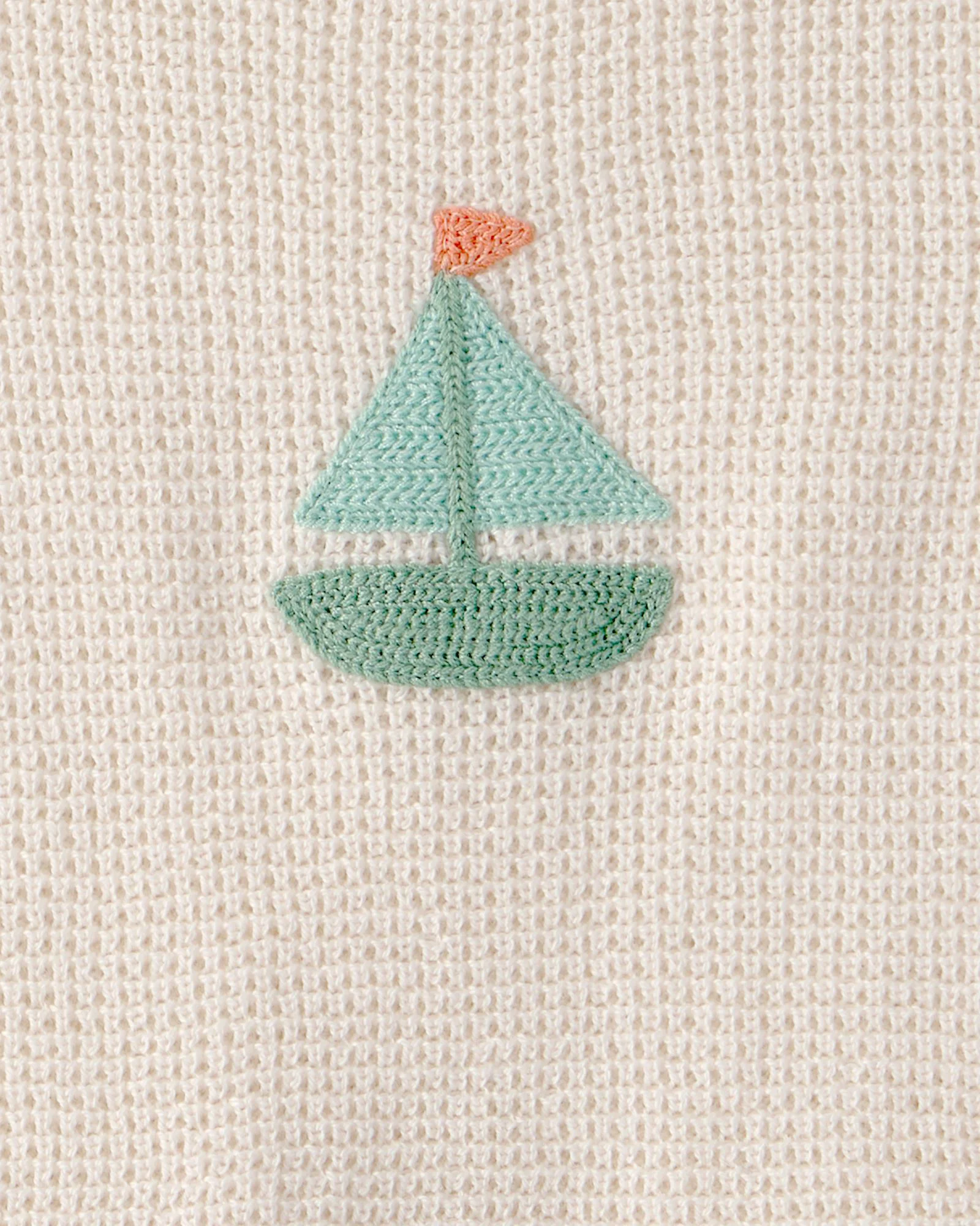 Carter's Комплект 2 в 1 Crochet Sail - вязаный топ и шорты foto