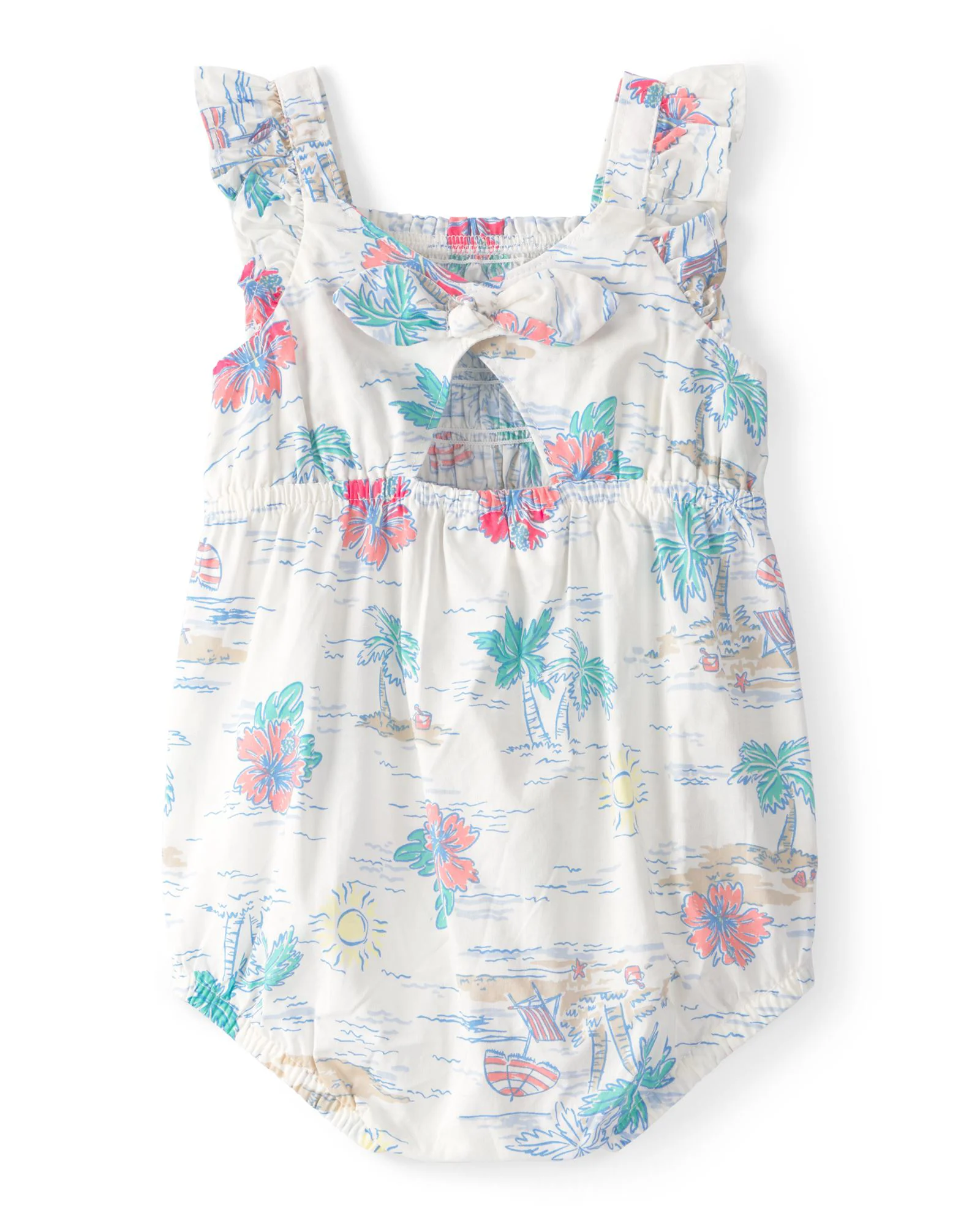Carter's Salopeta scurta Beach Print foto