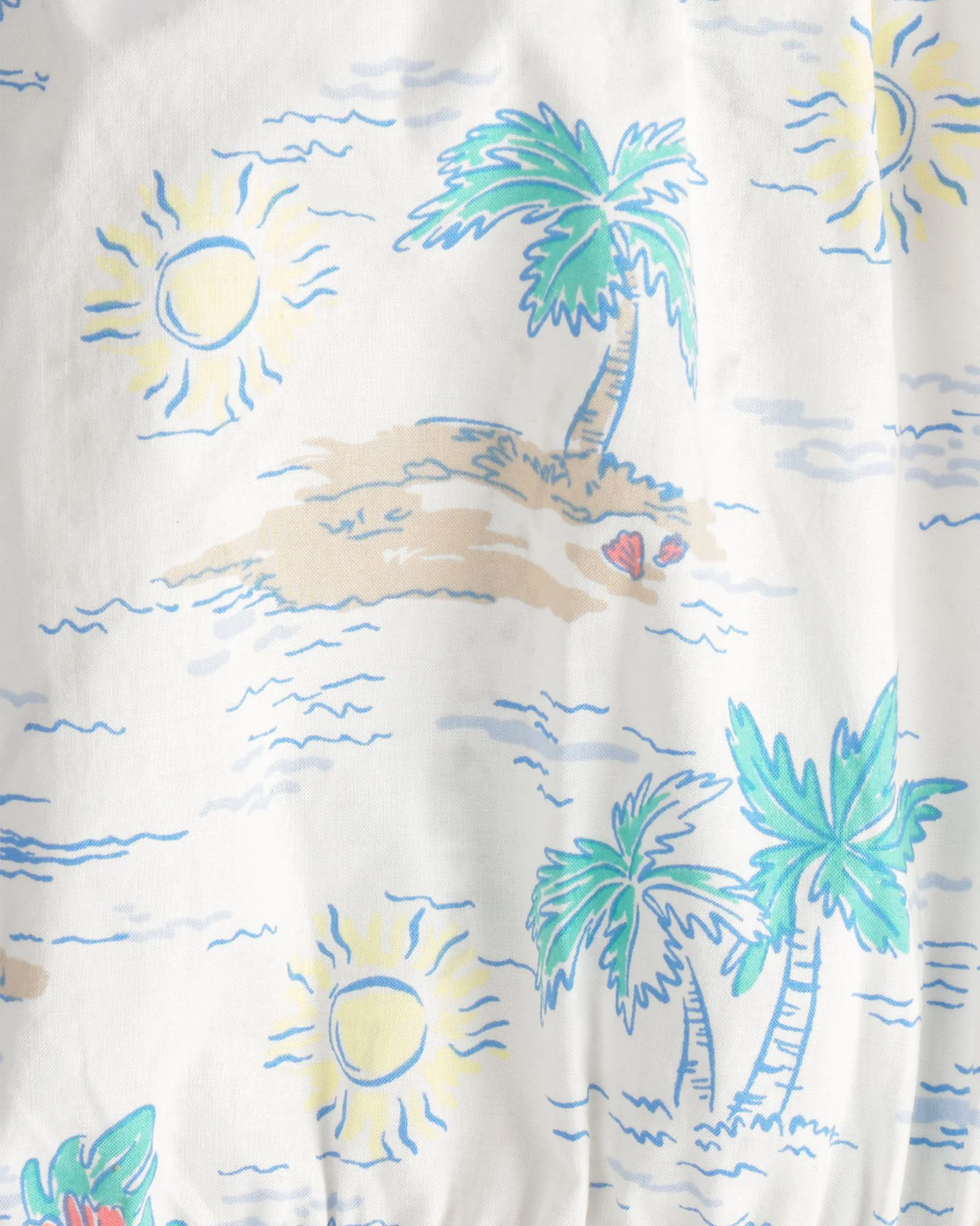 Carter's Salopeta scurta Beach Print foto