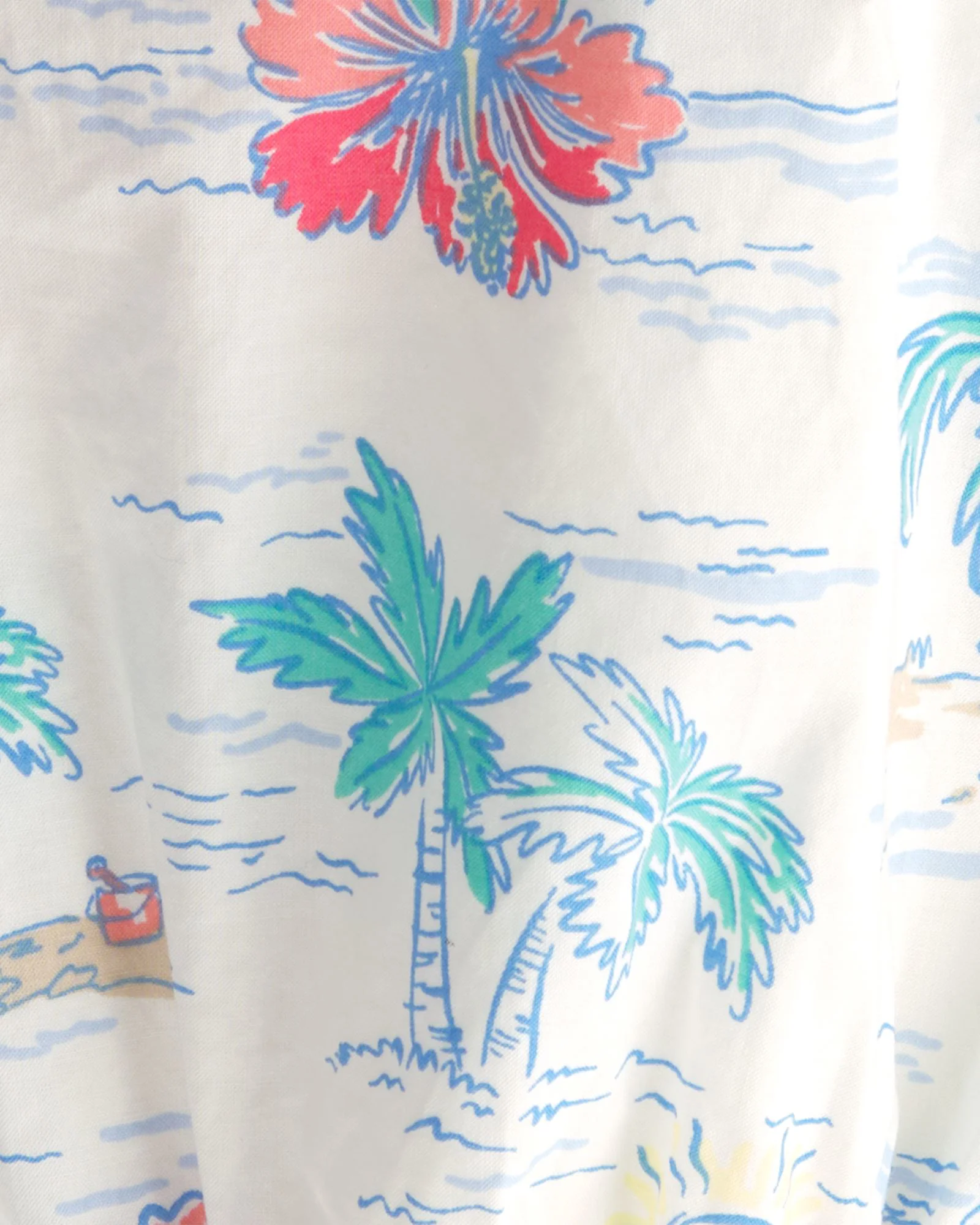 Carter's Set 2 piese Beach Print - top si pantaloni scurti foto