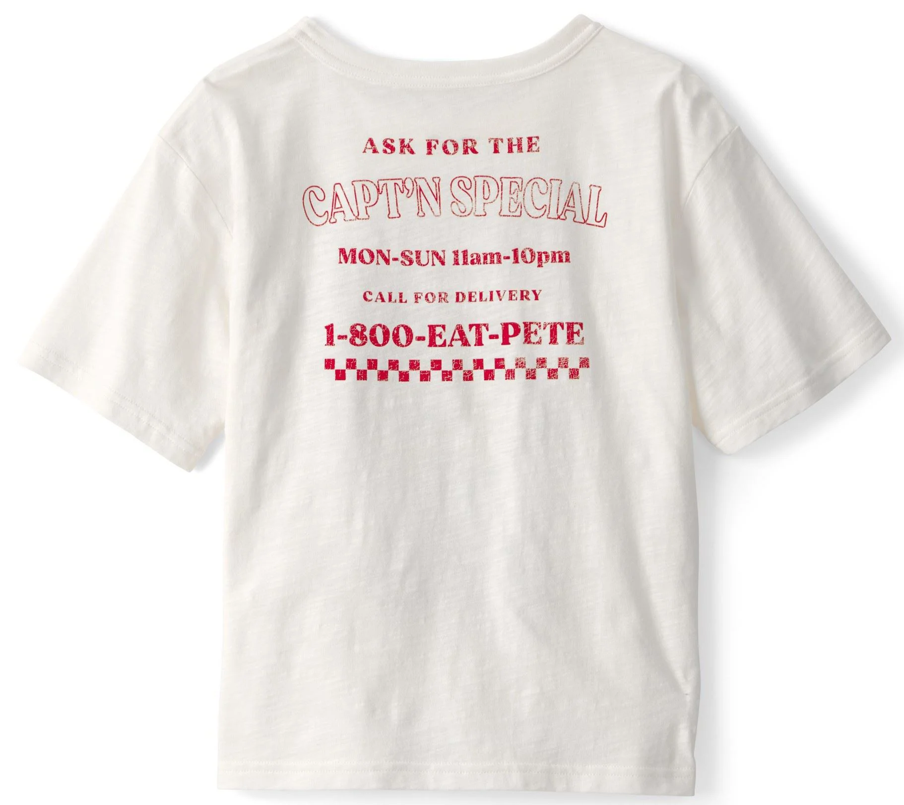 Carter's Tricou Ivory Pizza foto