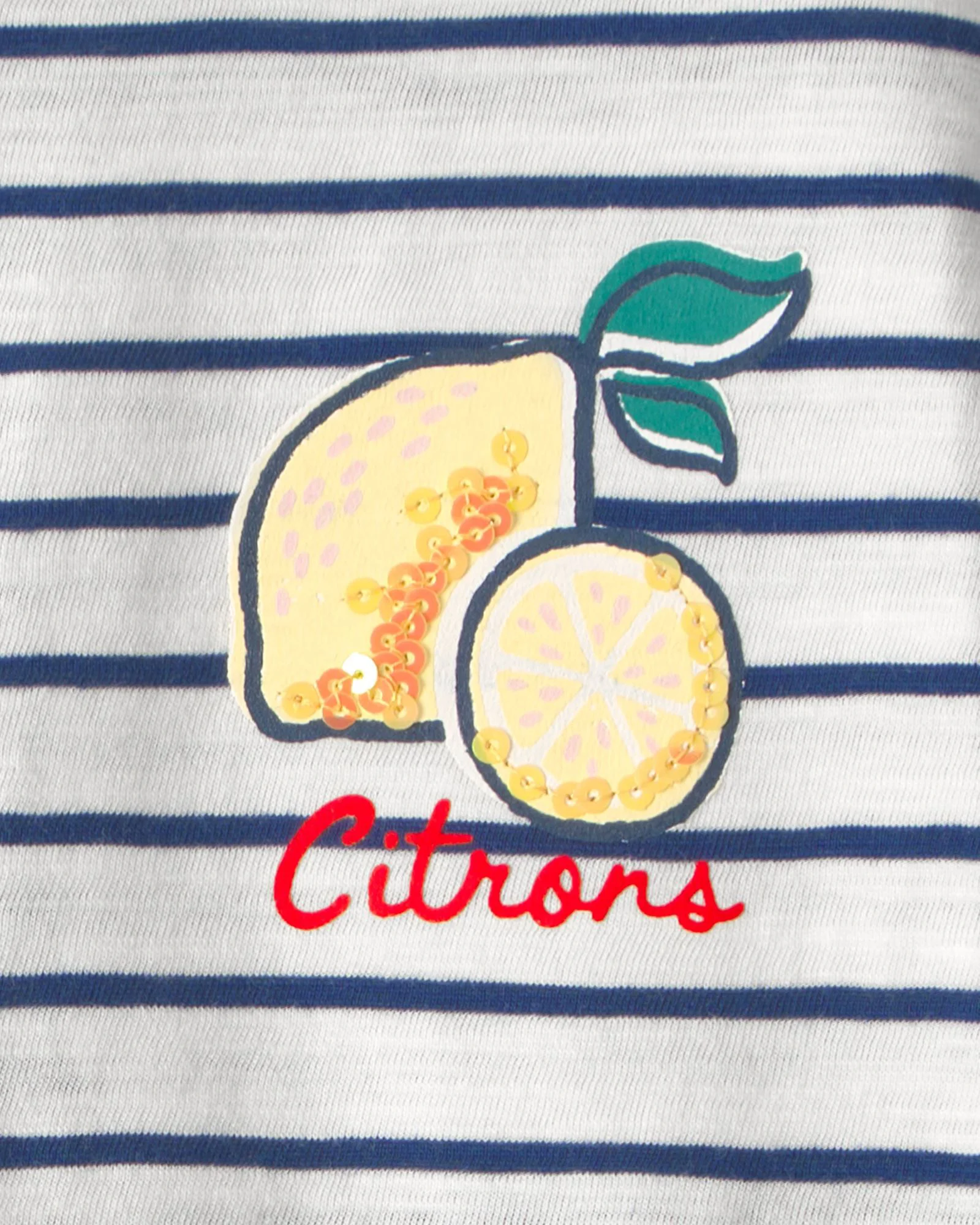 Carter's Tricou Lemon Stripe foto