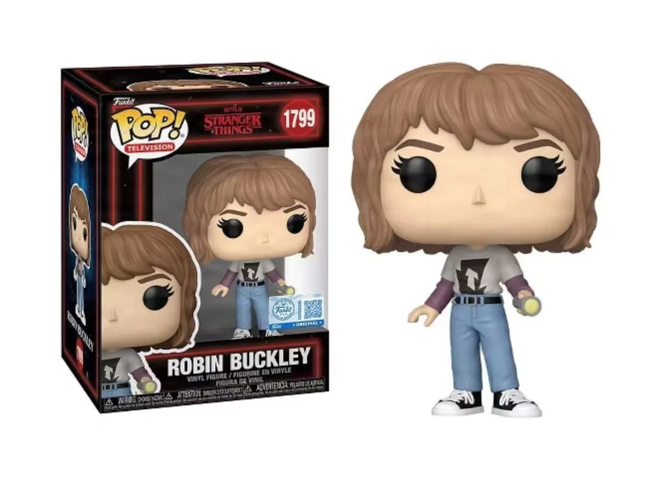 Коллекционная фигурка Funko POP! Робин Бакли с фонариком, 9 см foto