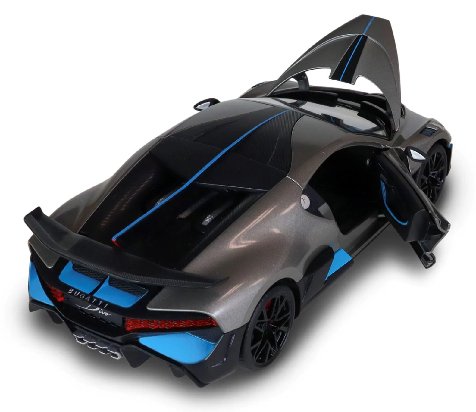 Macheta auto Techno Drive Bugatti Divo Gri, 1:18 foto