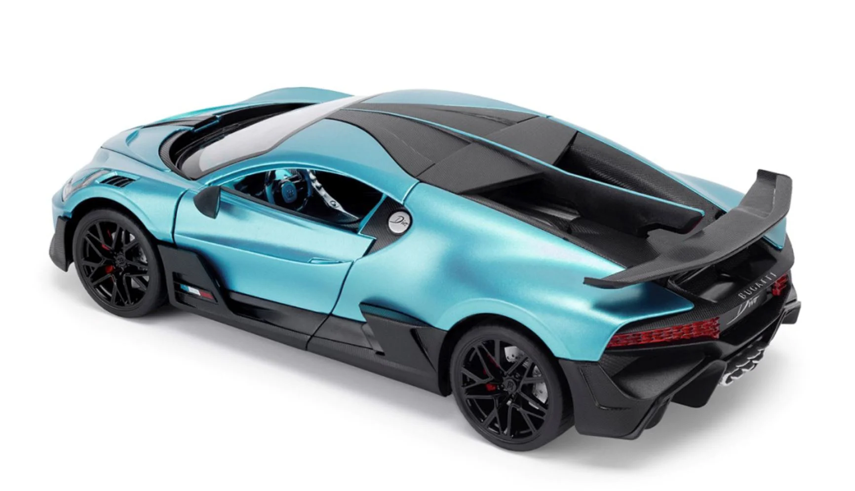 Macheta auto Techno Drive Bugatti Divo Albastru, 1:18 foto