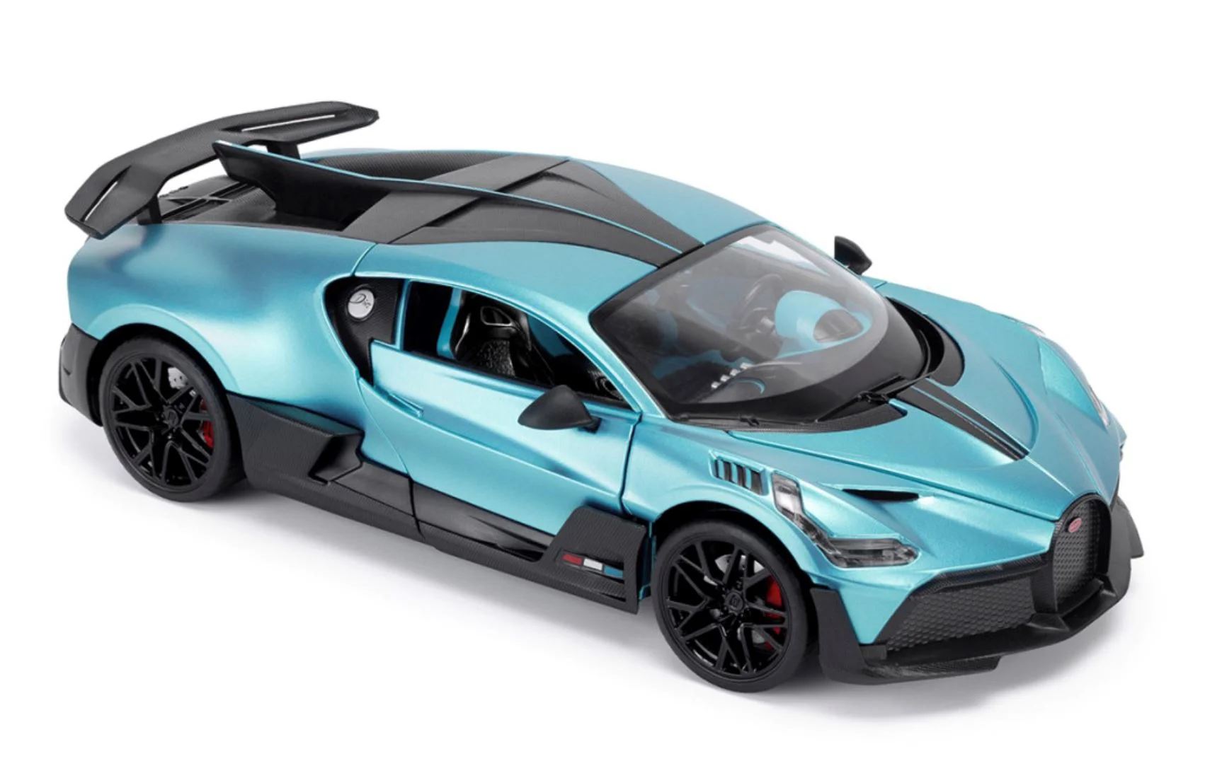 Macheta auto Techno Drive Bugatti Divo Albastru, 1:18 foto
