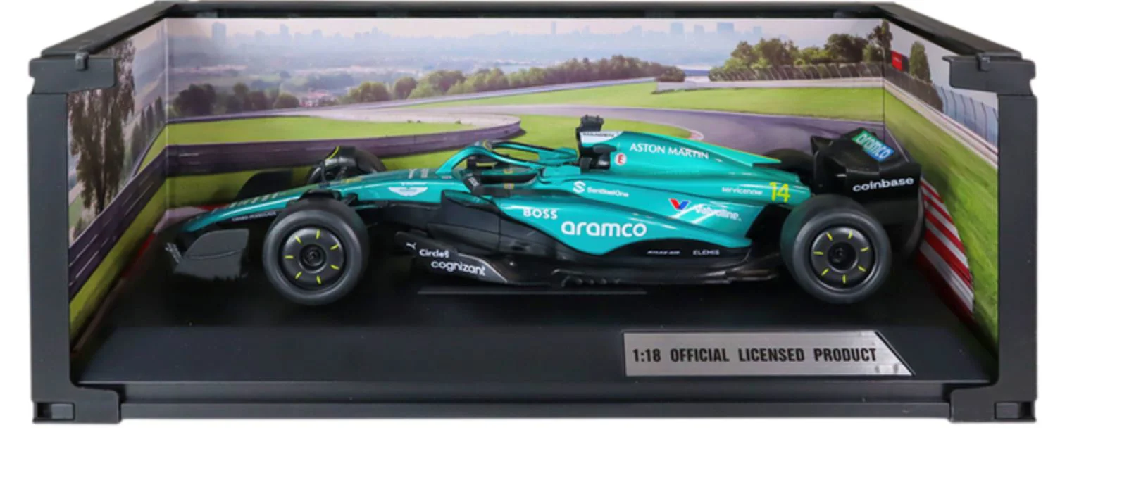 Macheta auto Techno Drive Aston Martin F1, 1:18 foto
