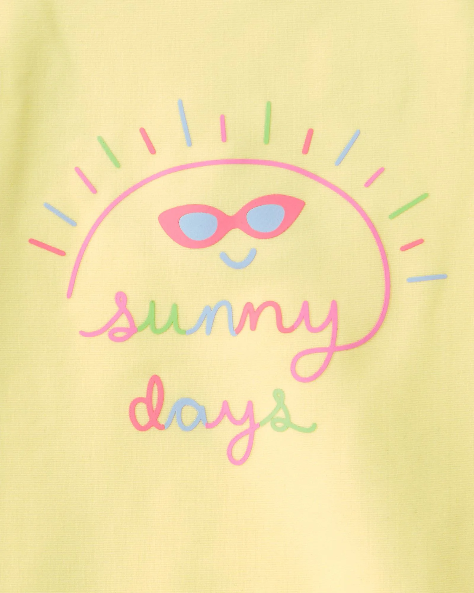 Carter's Costum de baie intreg Yellow Sun foto