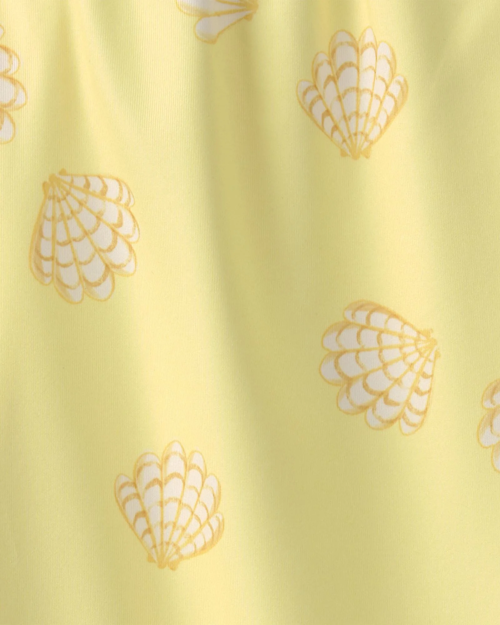 Carter's Rochita de plaja Yellow Seashell foto