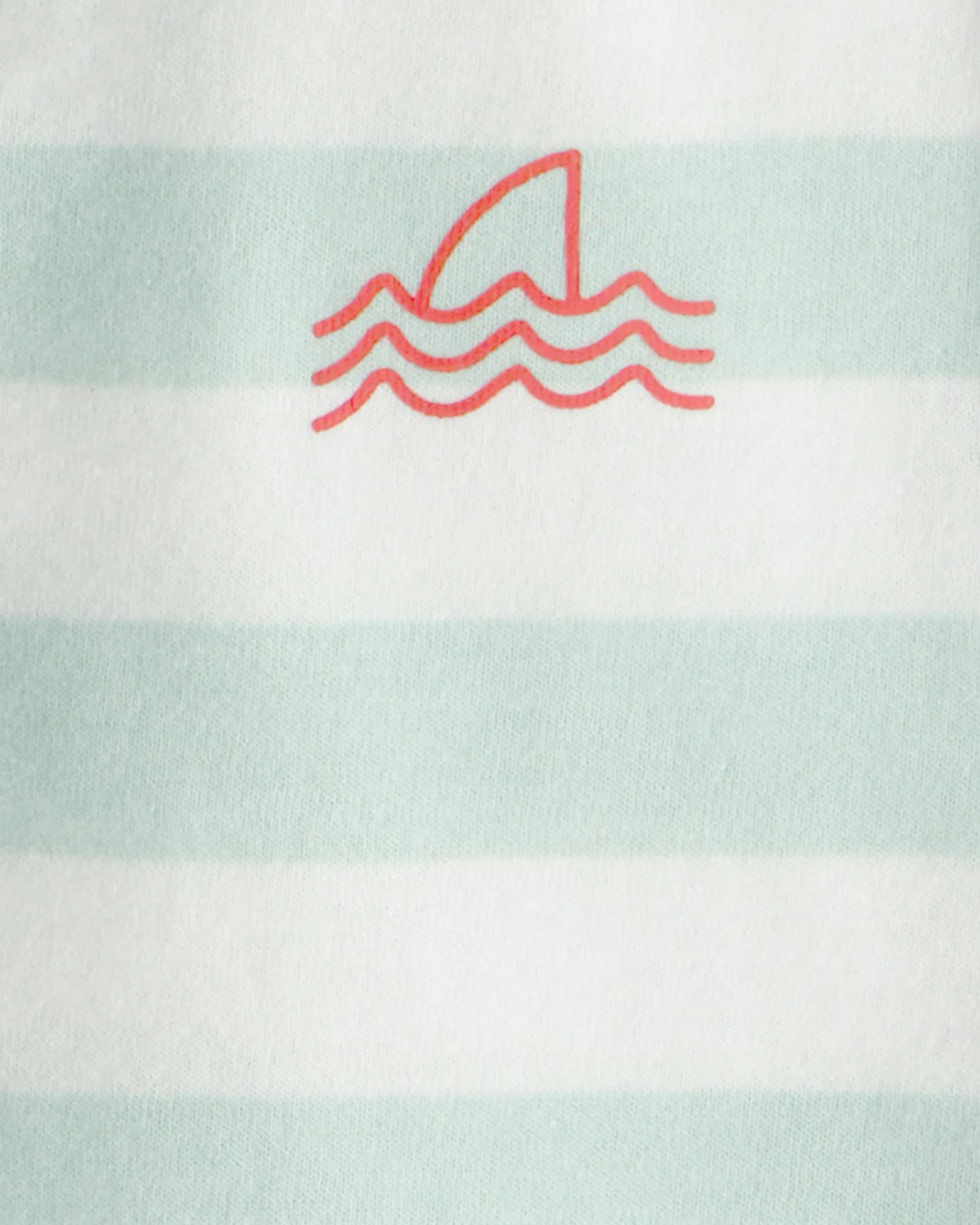 Carter's Комплект 2 в 1 Mint Striped - футболка и шорты foto