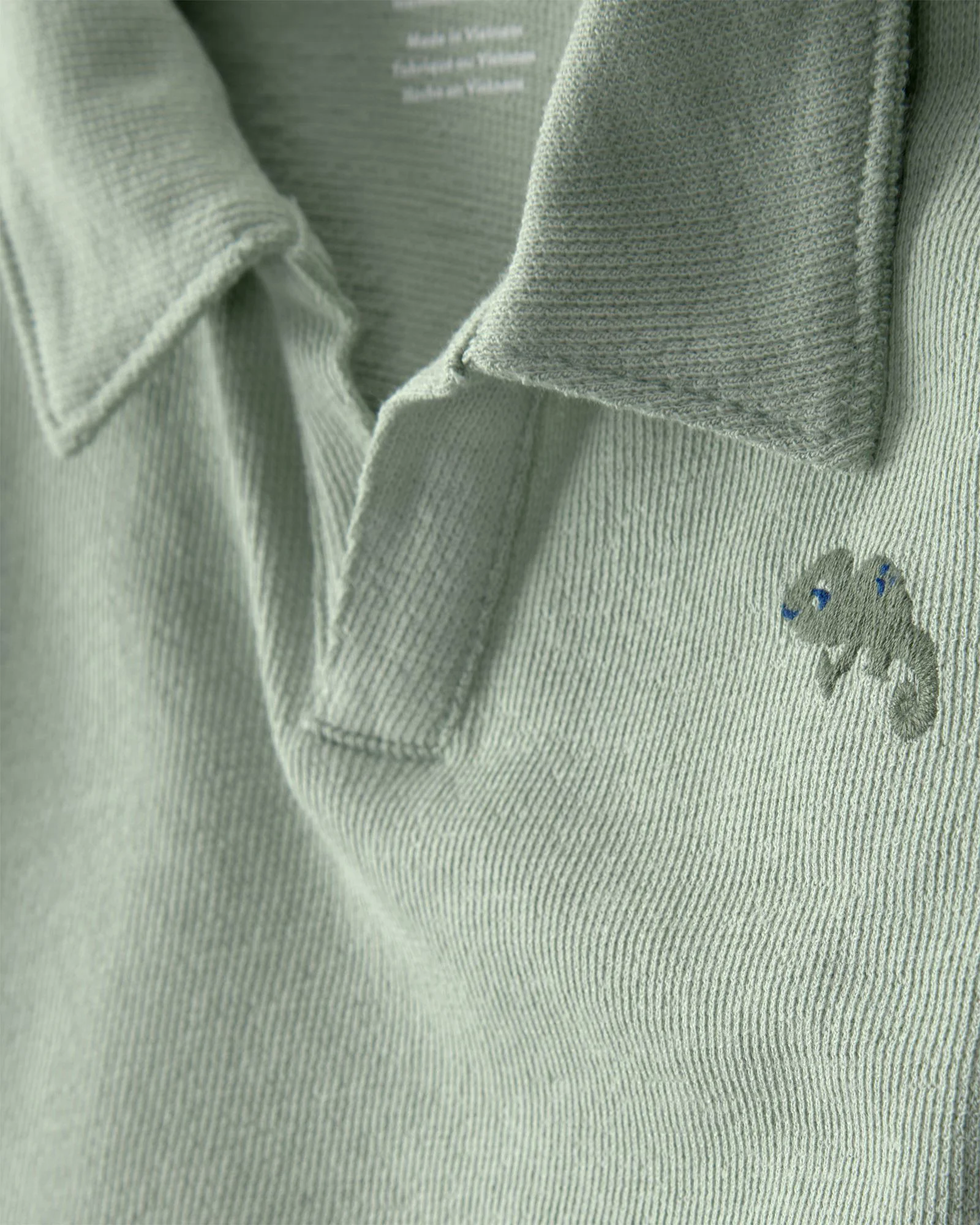 Carter's Set 2 piese Green Collared - tricou si pantaloni scurti foto