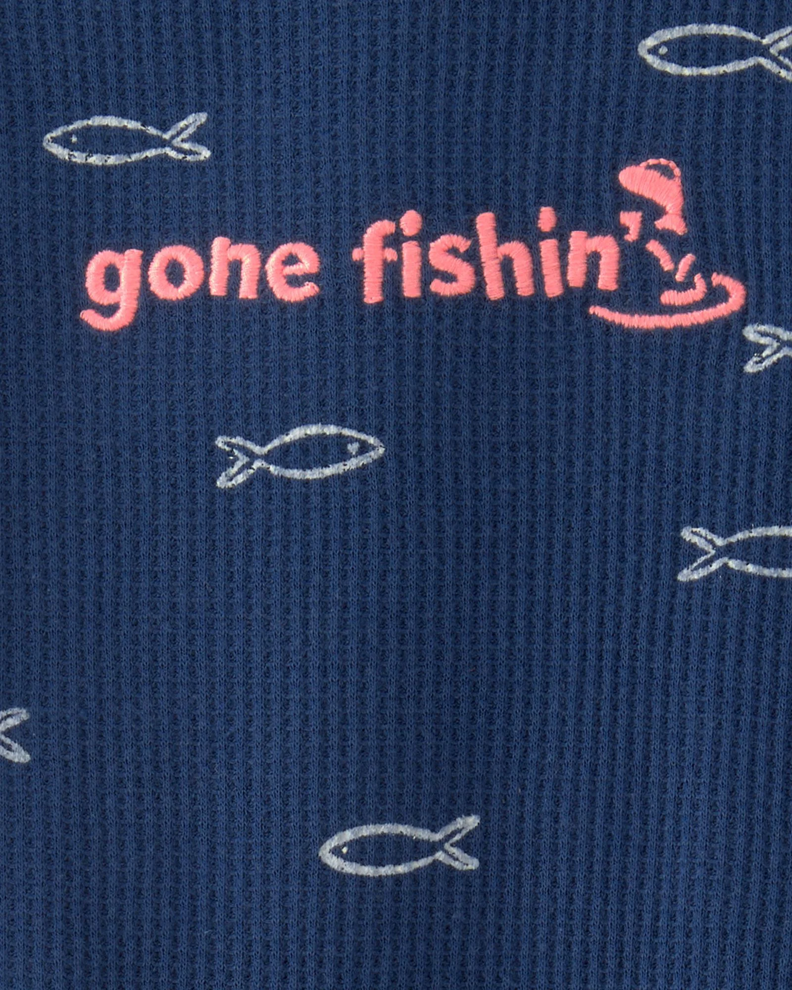 Carter's Set 2 piese Gone Fishing - body si pantaloni scurti foto