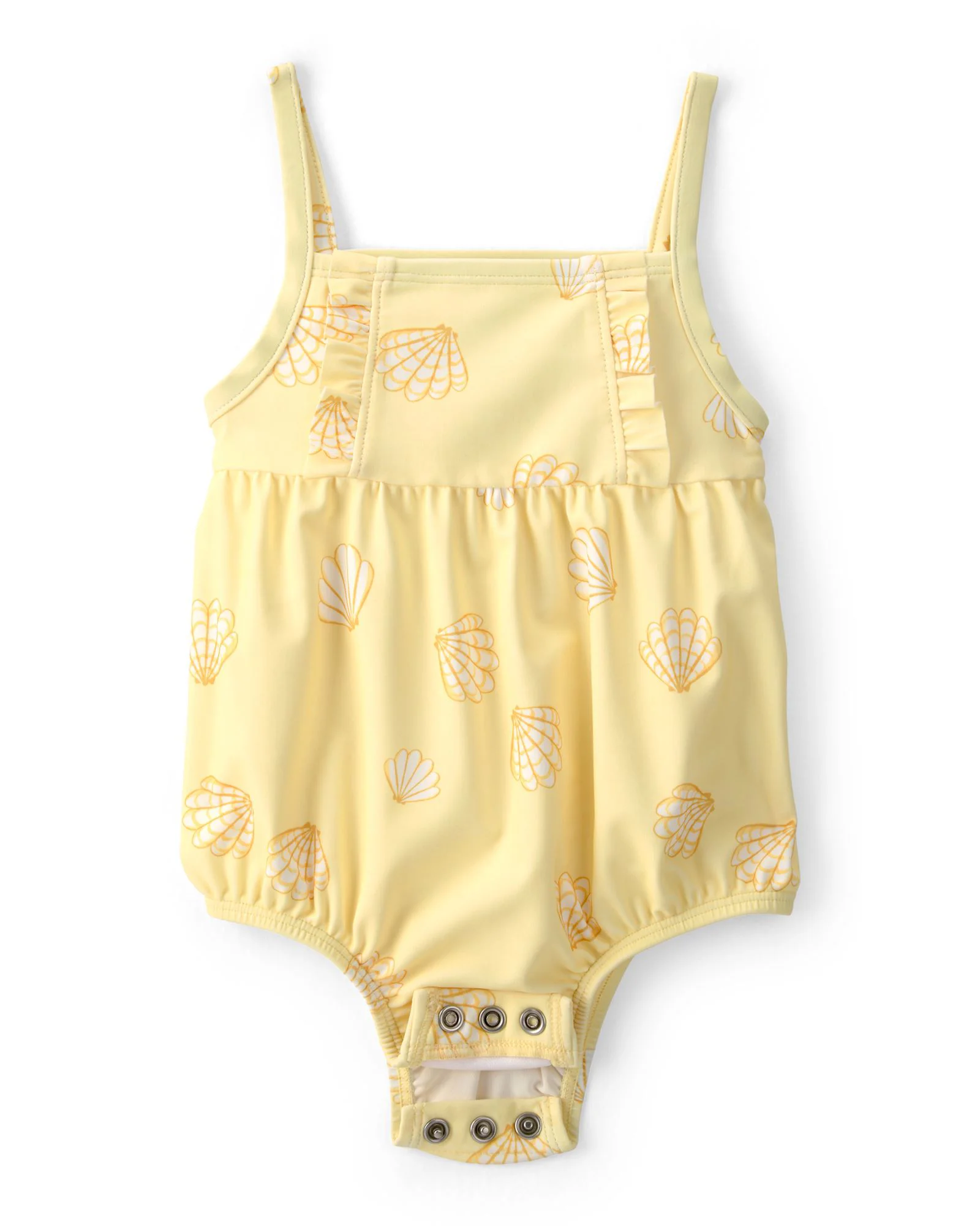 Carter's Costum de baie intreg Seashell Yellow foto