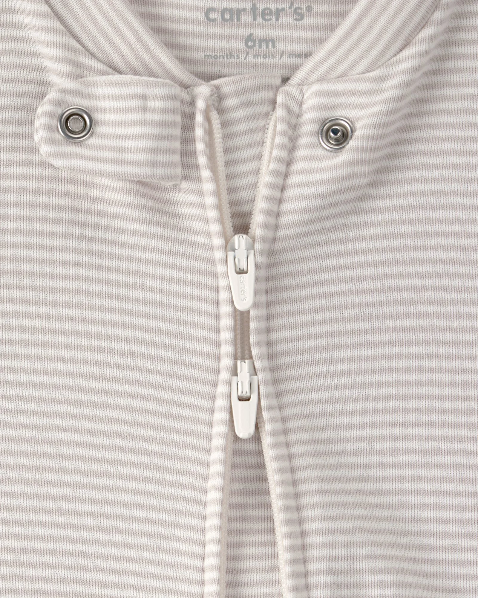 Carter's Set 2 pijamale Gray Tan Farm foto