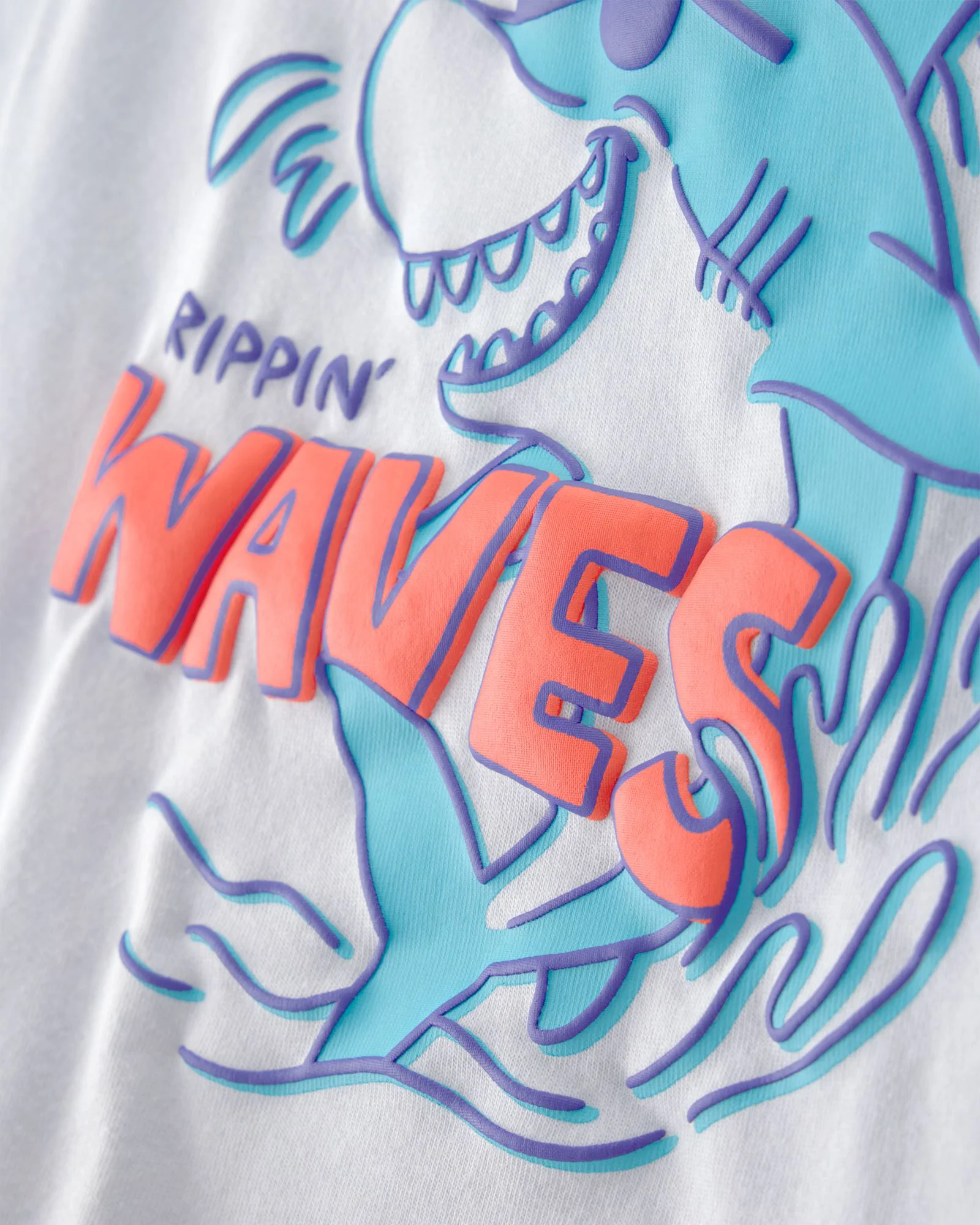 Carter's Set 2 piese Shark - tricou si pantaloni scurti foto