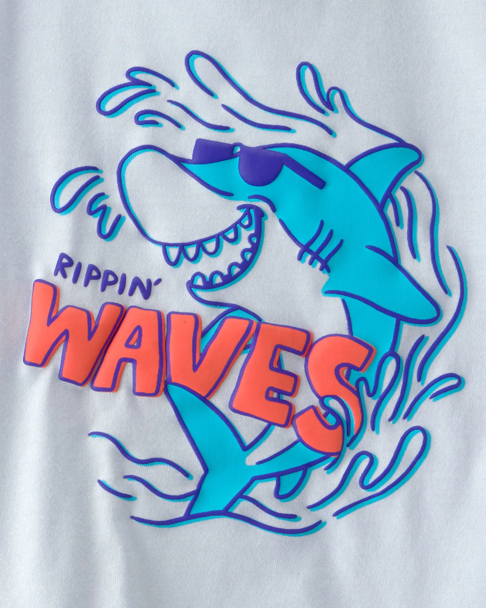 Carter's Set 2 piese Shark - tricou si pantaloni scurti foto