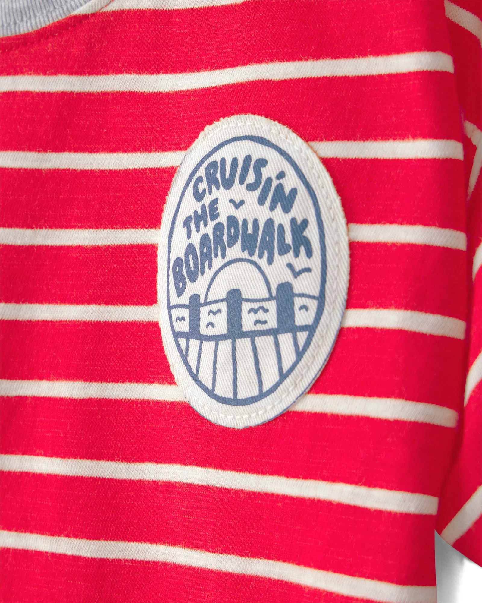 Carter's Футболка Red Stripe Boardwalk foto