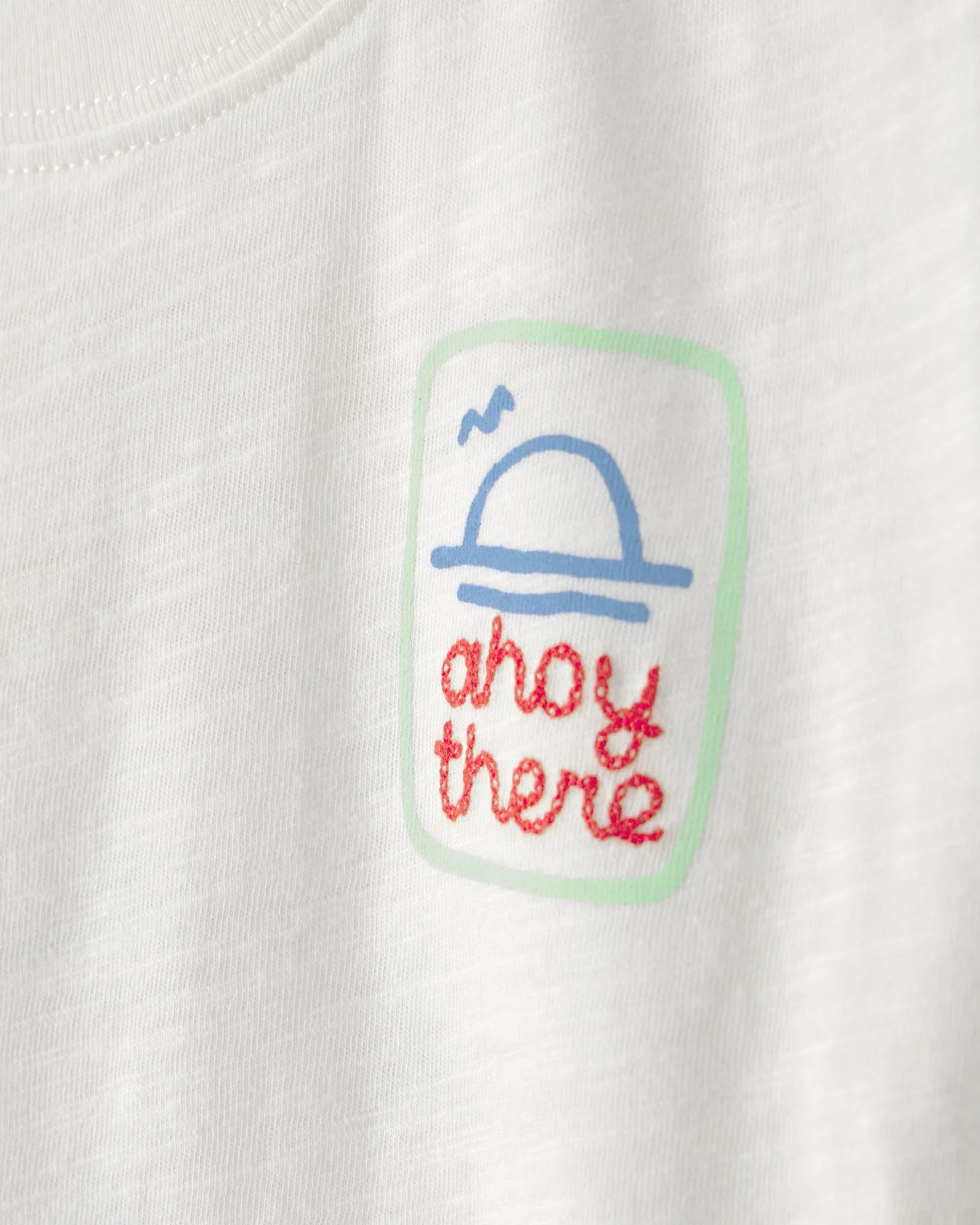 Carter's Tricou Cream Ahoy foto
