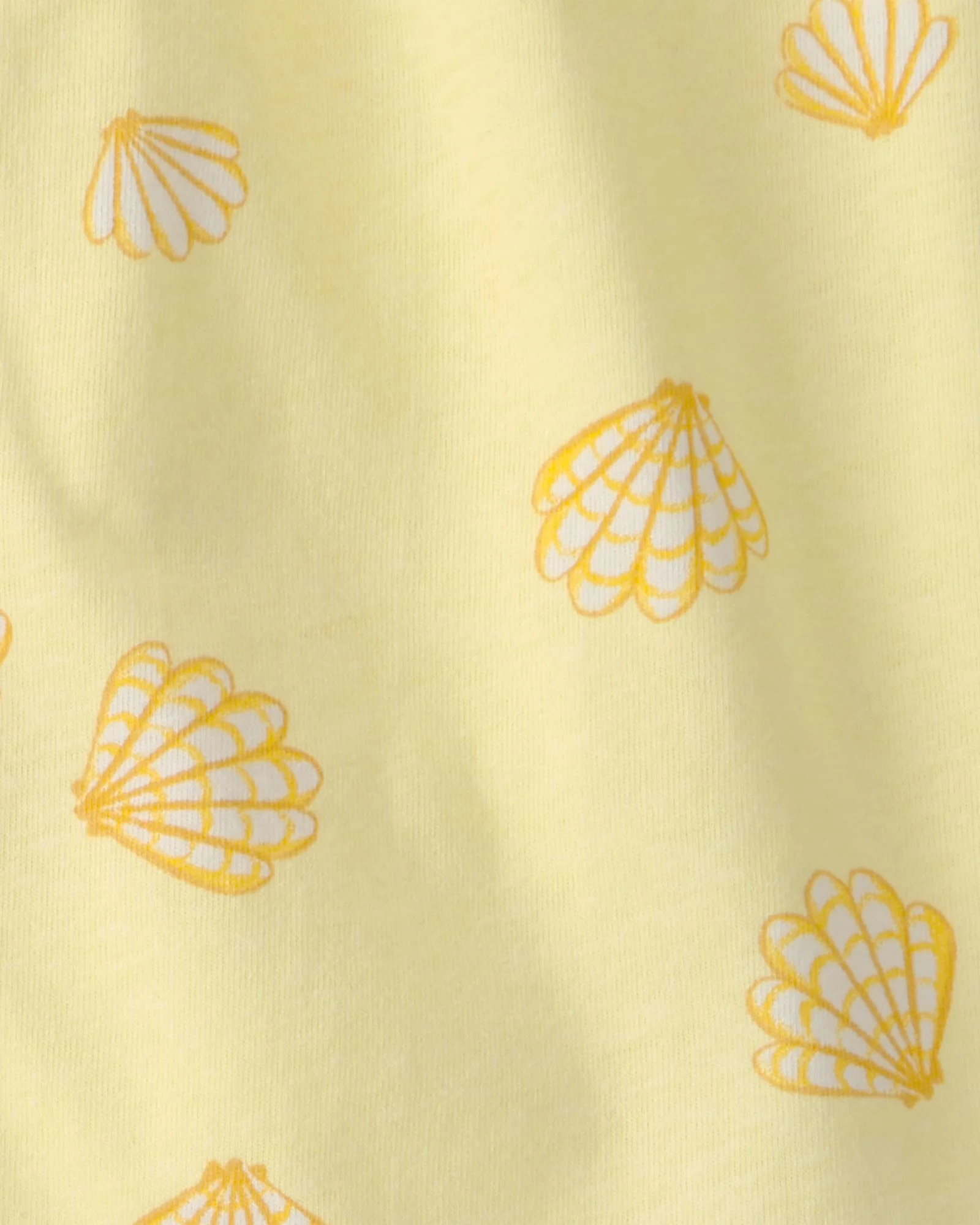 Carter's Set 2 piese Yellow Shell - bluzita si pantaloni scurti foto