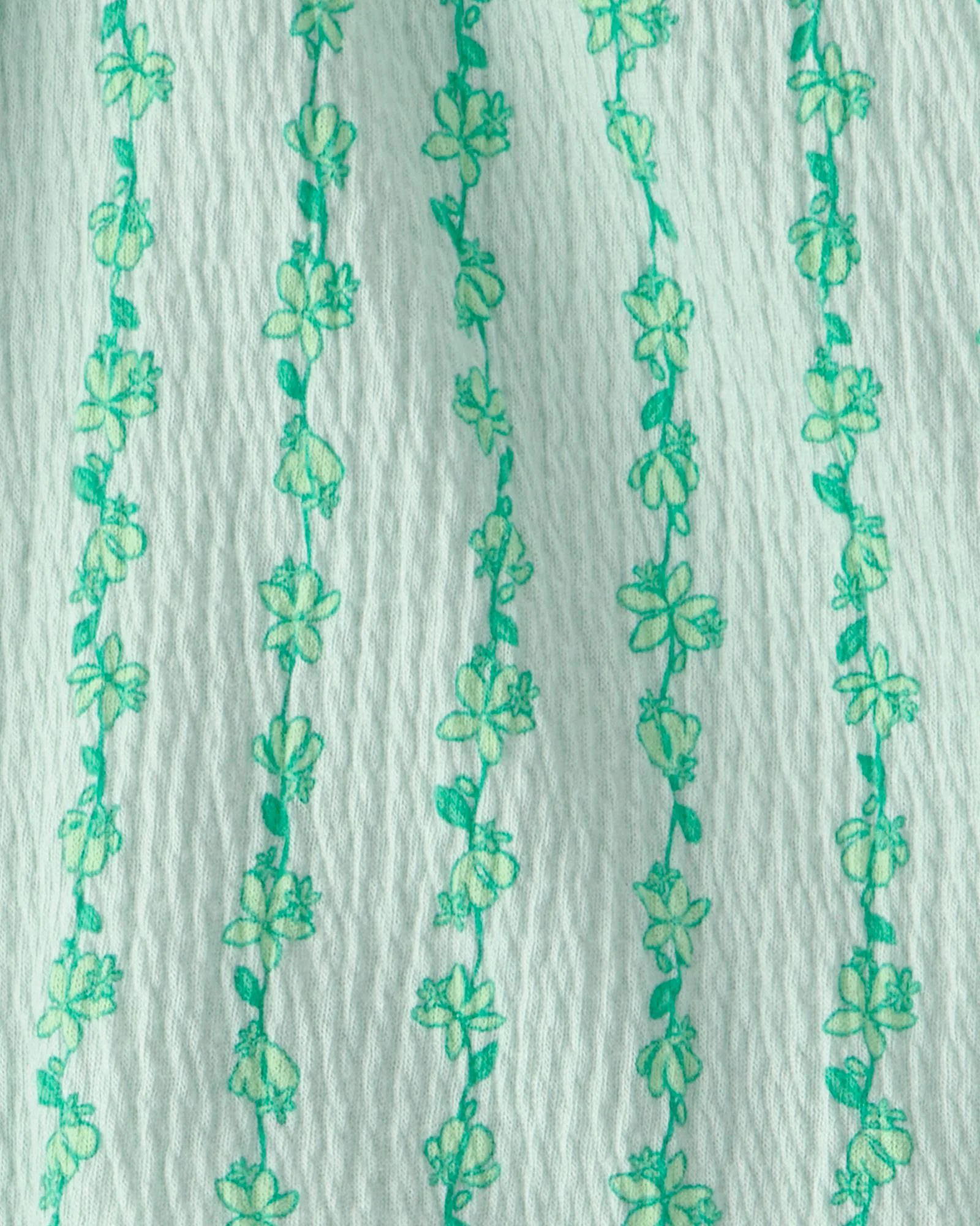 Carter's Set 2 piese Green Vine - tricou si skort foto