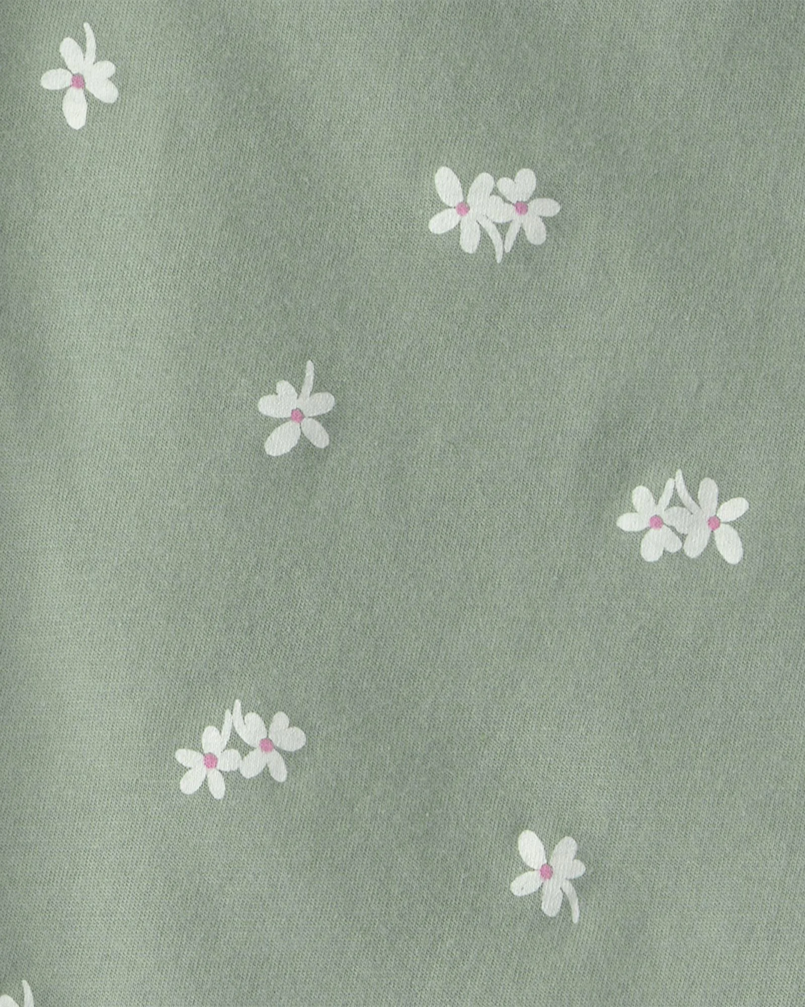 Carter's Комплект 2 в 1 Green Floral - футболка и шорты foto