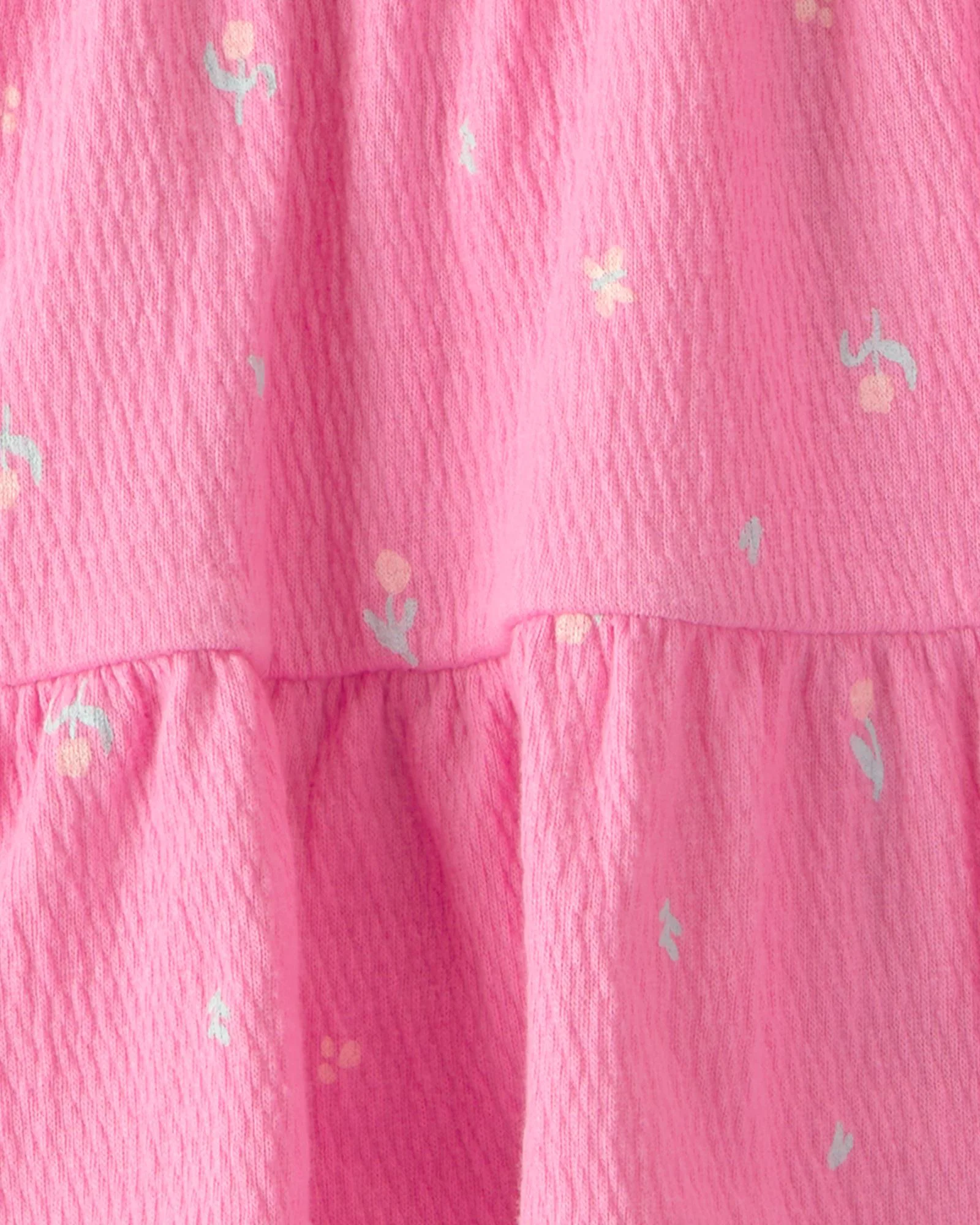 Carter's Set 2 piese Pink Flower - tricou si skort foto