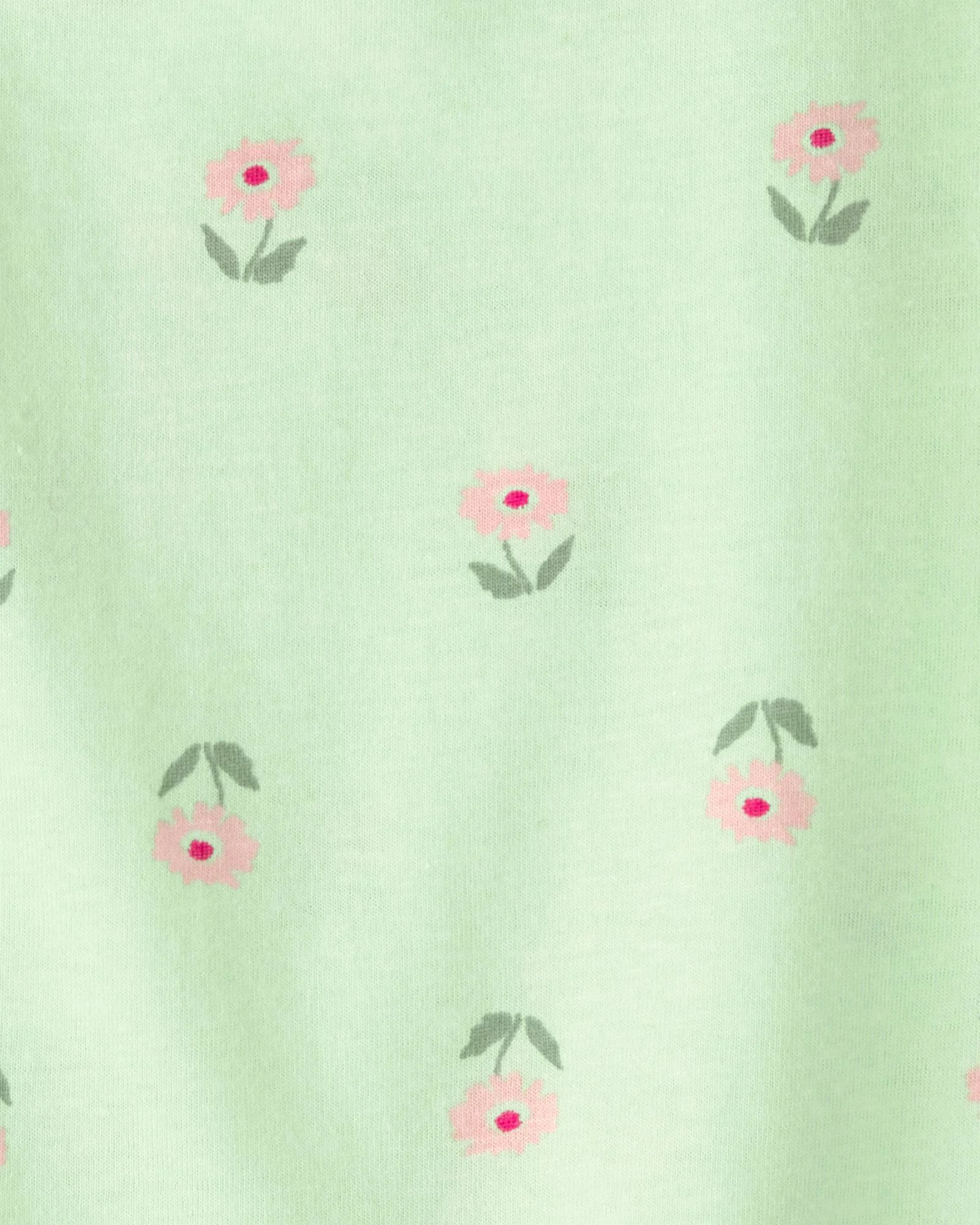 Carter's Tricou Green Floral foto