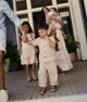 Carter's Camasa cu maneca scurta Brown Stripe foto