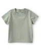 Carter's Set 2 piese Green Stripe - tricou si salopeta foto