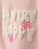 Carter's Set 2 piese Pink Easter - hanorac si skort foto