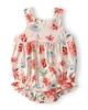 Carter's Set 2 piese Pink Floral - cardigan si salopeta scurta foto