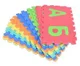 Covoras de joaca Moni Puzzle Litere (rus), 30 buc foto