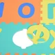 Covoras de joaca Moni Puzzle Litere (rus), 30 buc foto