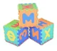 Covoras de joaca Moni Puzzle Litere (rus), 30 buc foto