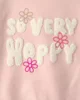 Carter's Set 2 piese Pink Easter So Very Happy - hanorac si skort foto