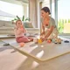 Игровой коврик Lionelo Yoka Бежевый, 6 шт foto