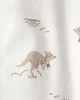 Carter's Хлопковая пижама с пинетками Kangaroo Print foto
