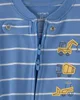 Carter's Pijama din bumbac cu botosei Construction App-Stripes foto