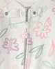 Carter's Pijama din bumbac cu botosei Multi Floral Nature foto