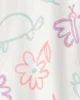 Carter's Pijama din bumbac cu botosei Multi Floral Nature foto