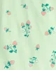 Carter's Set 2 pijamale din bumbac Coral-Mint Strawberry foto