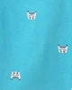 Carter's Set 2 pijamale din bumbac Teal Gamer-Yeti foto