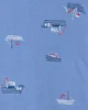 Carter's Комплект из 2 пижам хлопковых Blue-Stripe Boats foto
