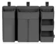 Organizator pentru scutece Lionelo Sidepocket Large Gri foto