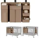 Organizator pentru scutece Lionelo Sidepocket Large Bej foto