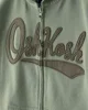 OshKosh Hanorac cu gluga Logo Green foto