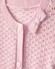OshKosh Cardigan tricotat Pointelle Pink foto