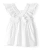 OshKosh Rochita scurta punctata Ruffle White foto