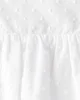 OshKosh Rochita scurta punctata Ruffle White foto