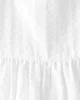 OshKosh Топ с вышивкой Ruffle White foto
